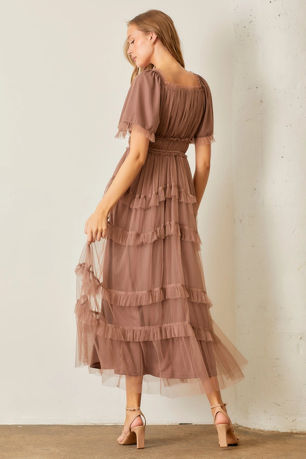 Catherine Dress - Mocha