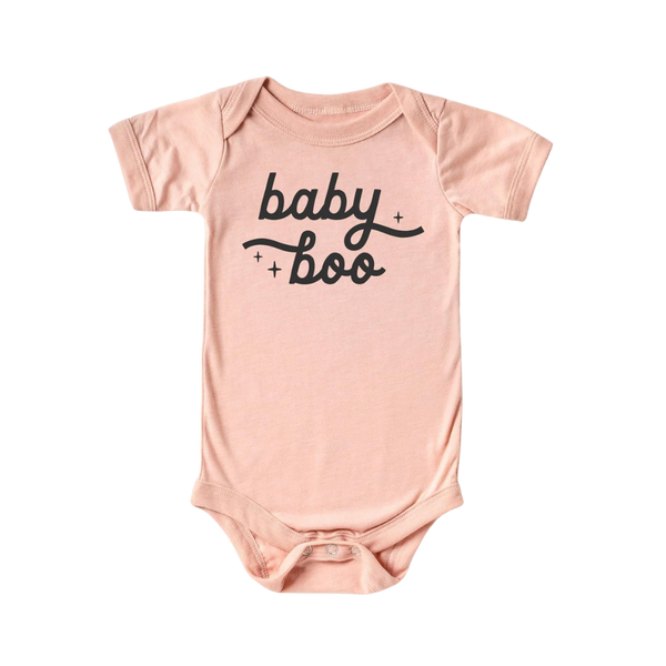 Baby Boo Onesie - Peach