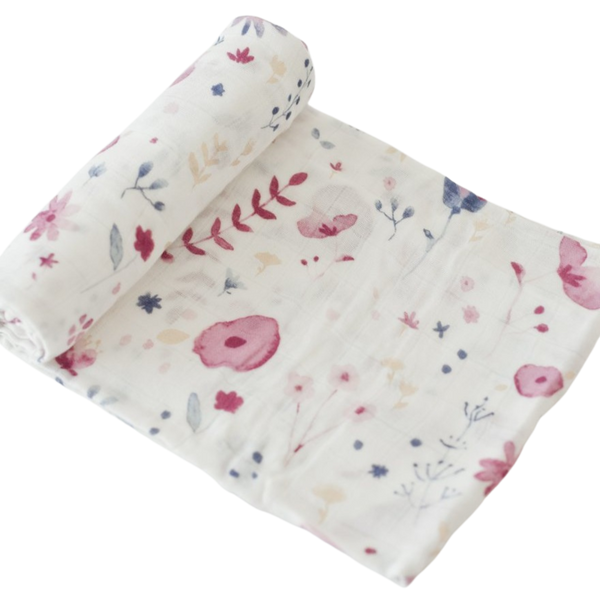 Fairy Garden Deluxe Muslin Swaddle