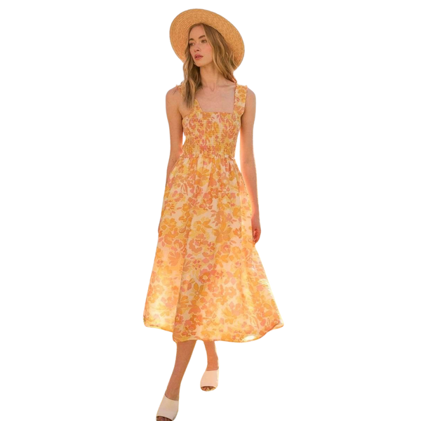 Dahlia Dress - Yellow