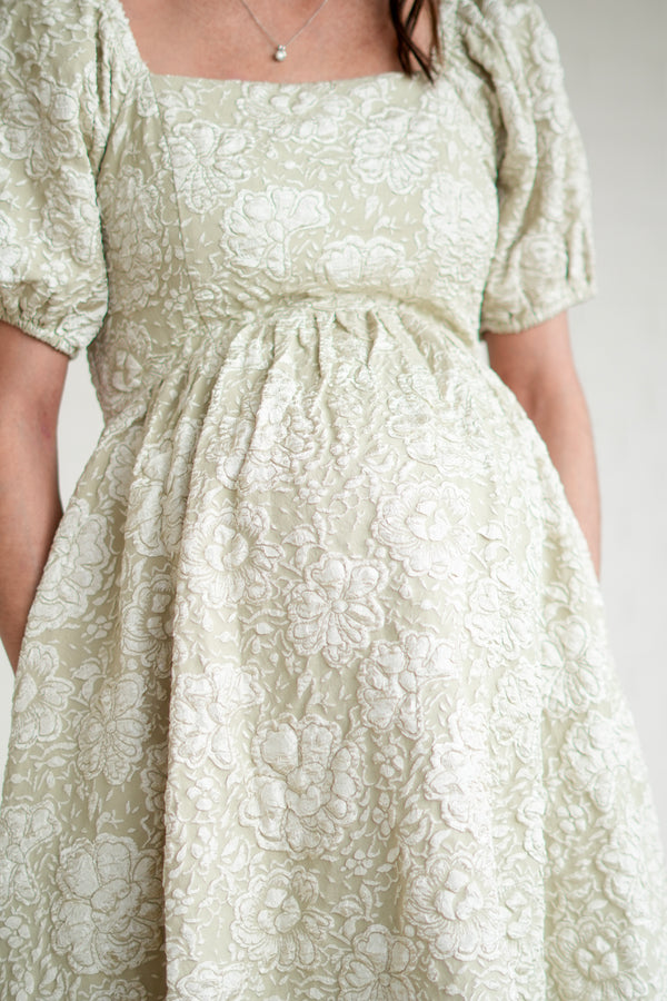 Josephine Dress - Sage