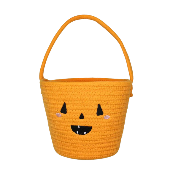 Pumpkin Halloween Basket