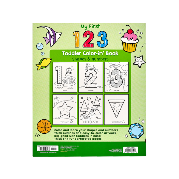 123: Shapes + Numbers