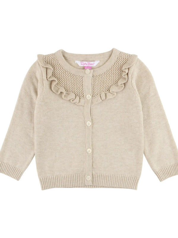 Heather Oatmeal Cardigan