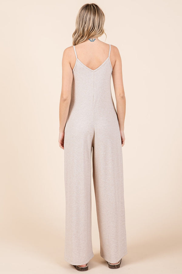 Juniper Jumpsuit - Oatmeal