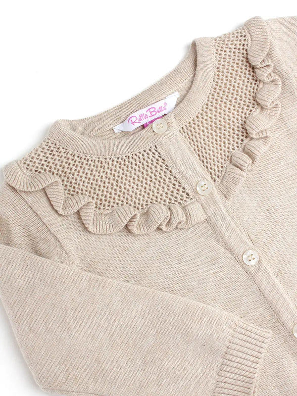 Heather Oatmeal Cardigan