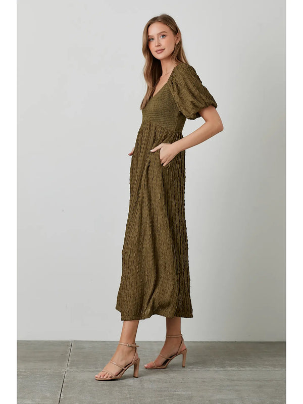 Tallulah Dress - Olive