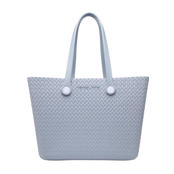 Carrie Textured Versa Tote - Periwinkle