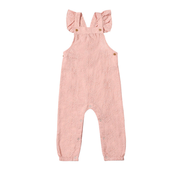 Eloise Overalls - Dusty Pink