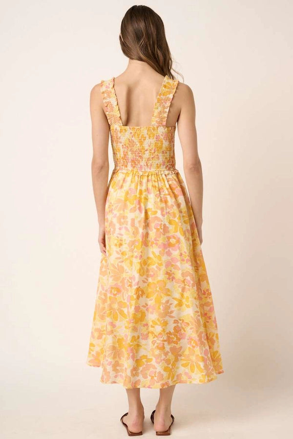 Dahlia Dress - Yellow