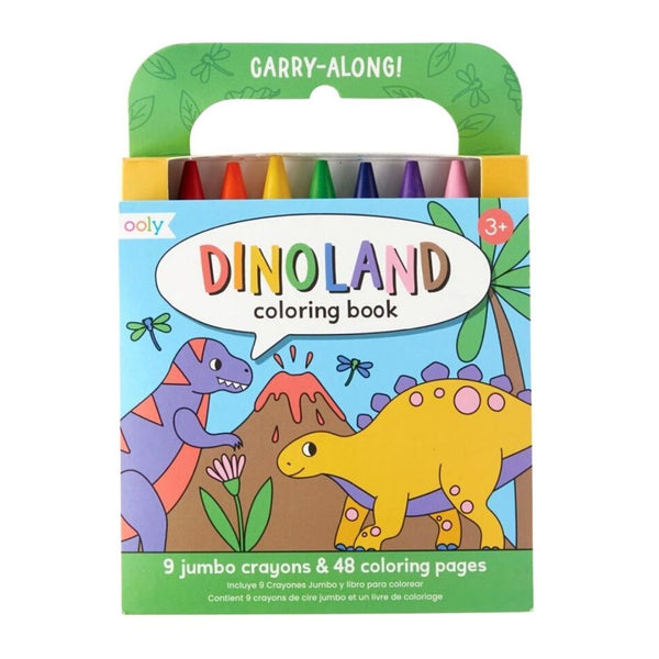 Carry Along Coloring Book - Dinoland