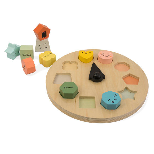 Shapes of Emotions Wooden Blocks